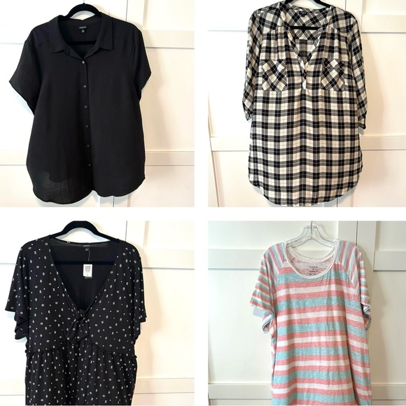Bundle of 4 Torrid Women's Tops in Size 5X - Picture 1 of 16